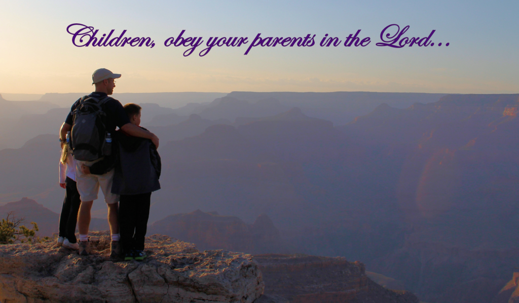 Obey Your Parents – Ephesians 6:1 (Week 43) - Life323